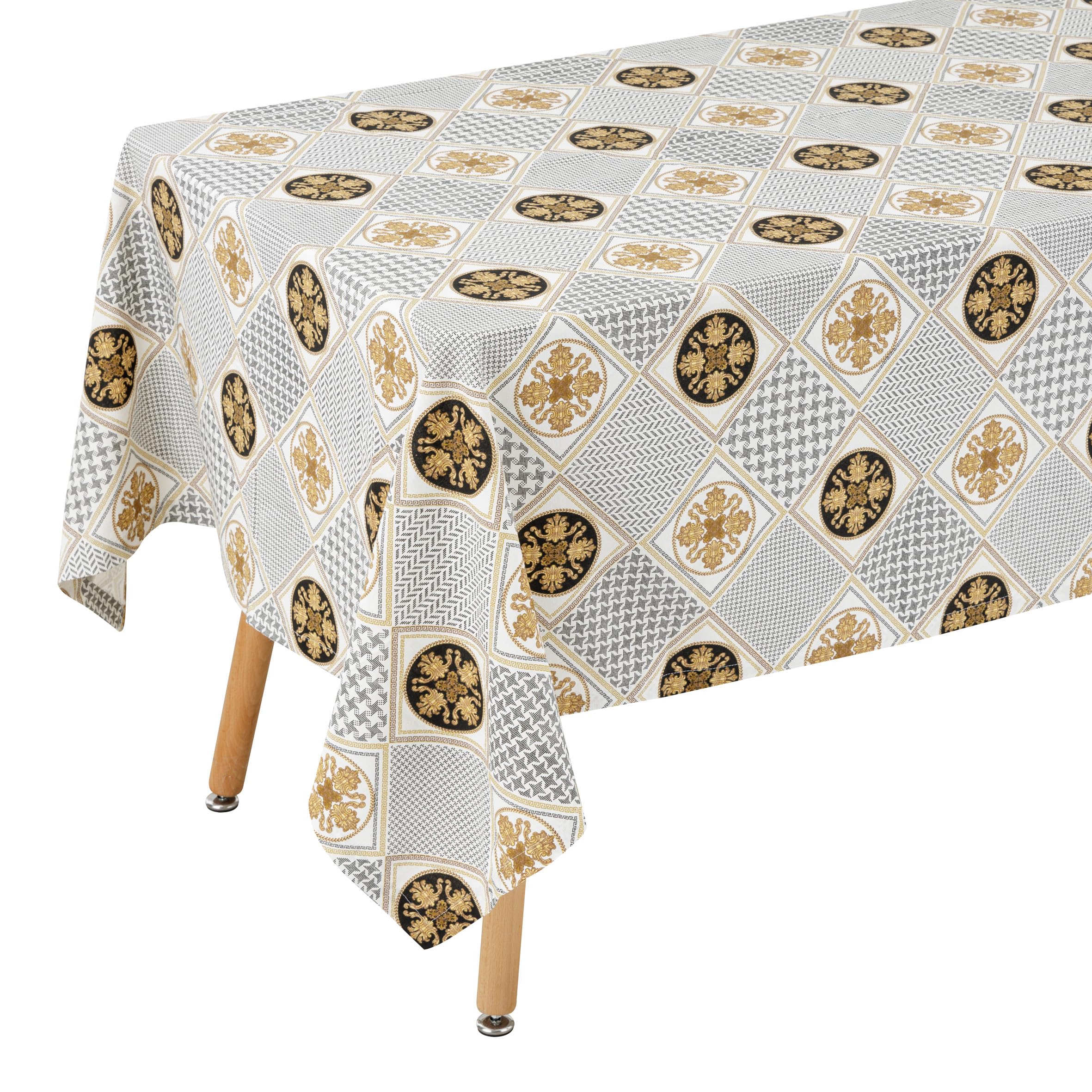 baroni-home-cucina-nappe-rectangulaire-coton-boucles-160x300 image 3