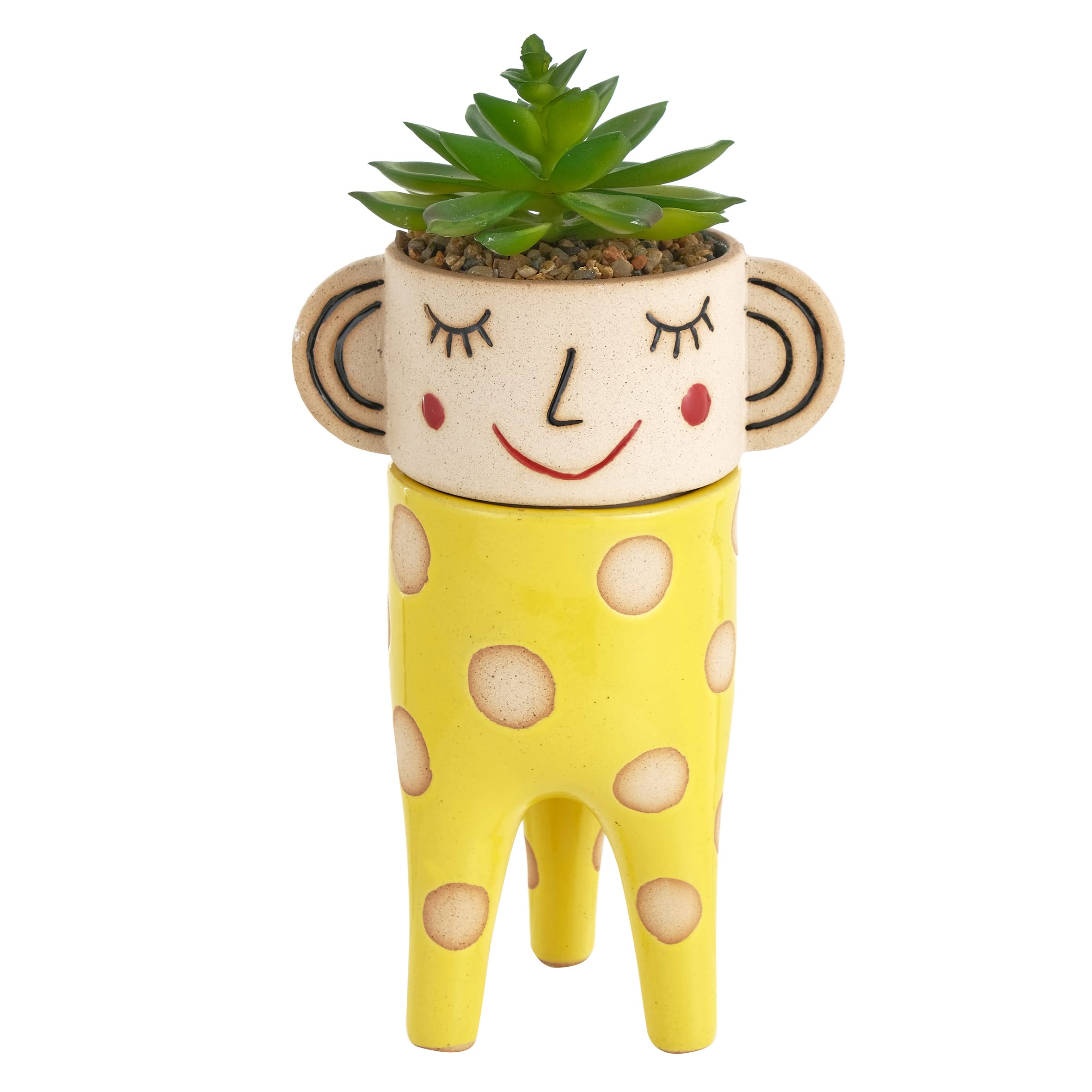 baroni-home-decorazioni-vase-c-ramique-tropical-16x14x27-cm image 4