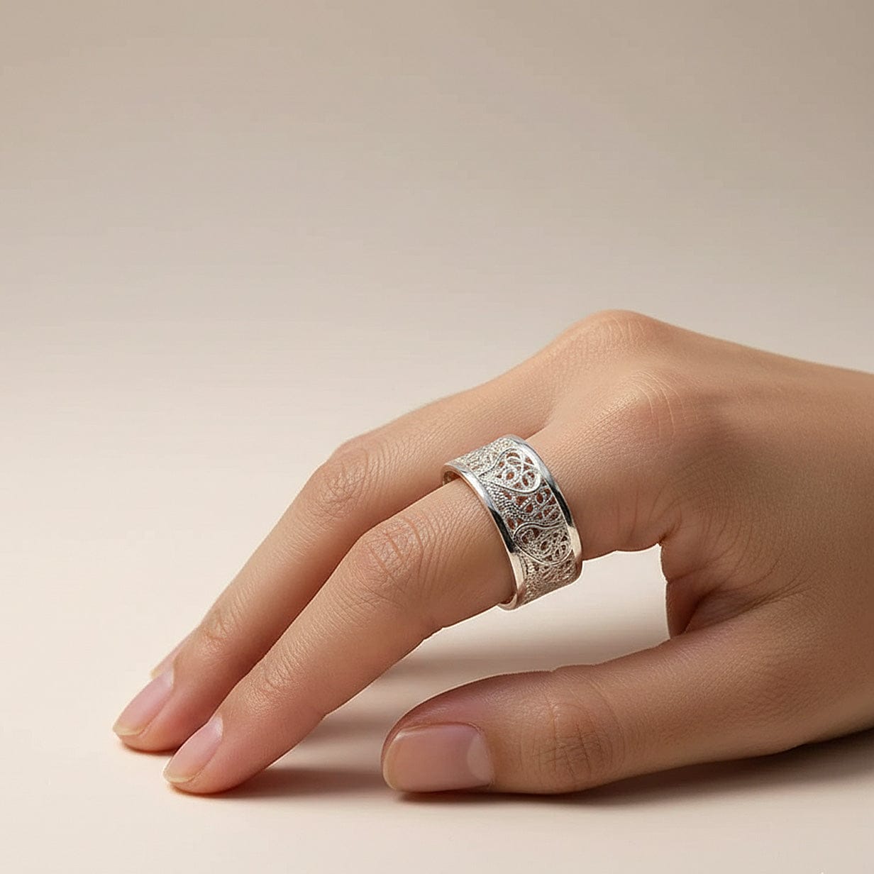 luisa-paix-o-c-ur-de-viana-bague-argent-925-taille-52 image 2