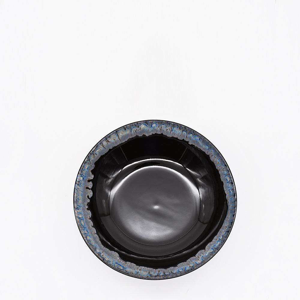 luisa-paix-o-vaisselle-assiette-creuse-gr-s-taormina-22cm-noir image 1