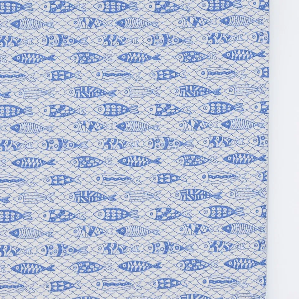 luisa-paix-o-sardinhas-nappe-coton-bleu-200x150cm image 1