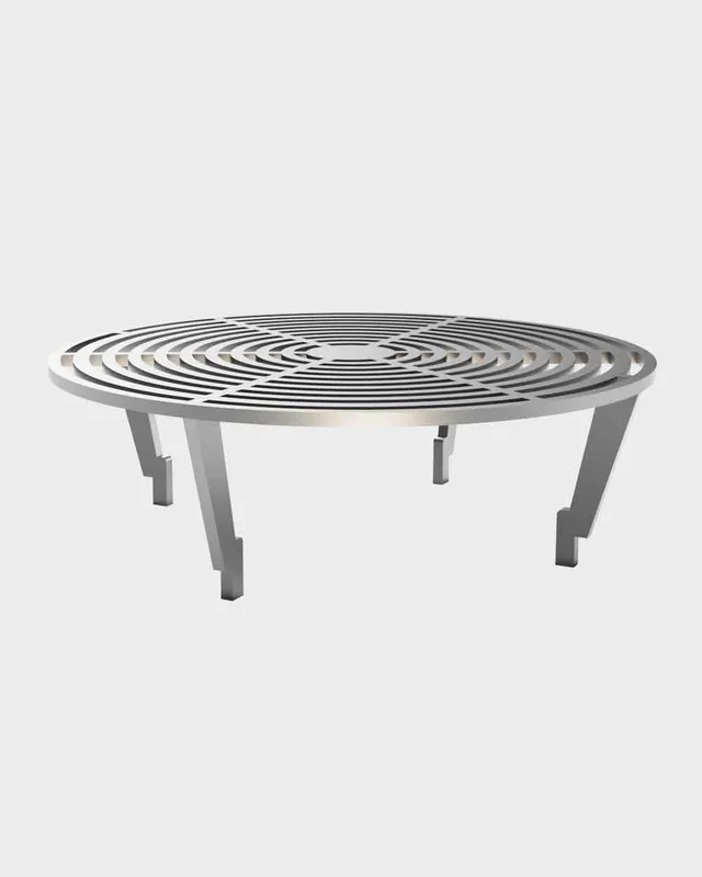 je-suis-art-brasero-grille-haute-accessoire-plancha-acier-noir image 1