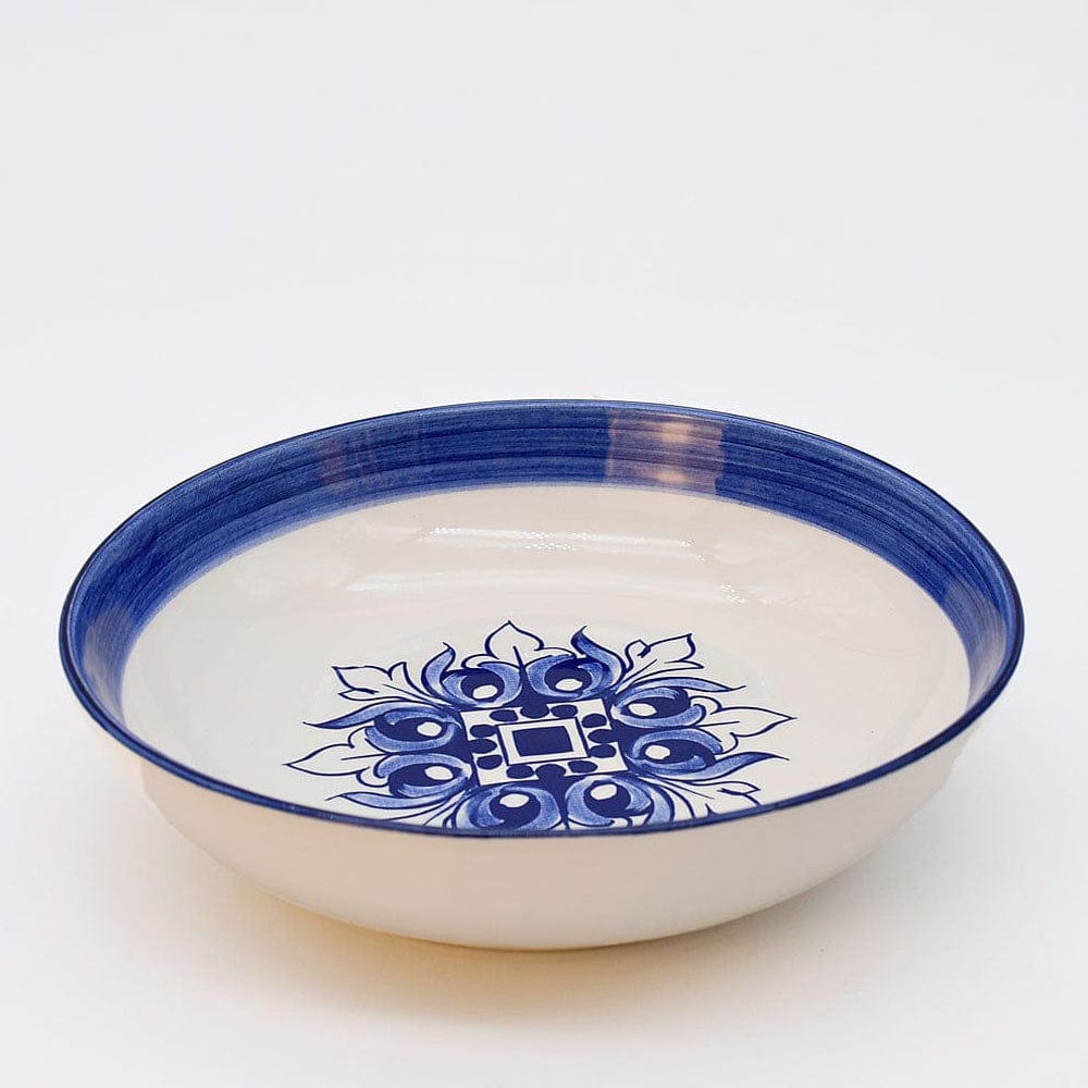 luisa-paix-o-bras-o-assiette-creuse-c-ramique-bleue-19-cm image 2