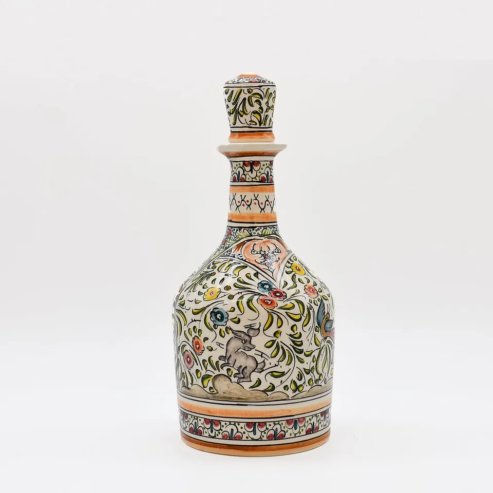 luisa-paix-o-coimbra-carafe-c-ramique-29-cm-florale image 1