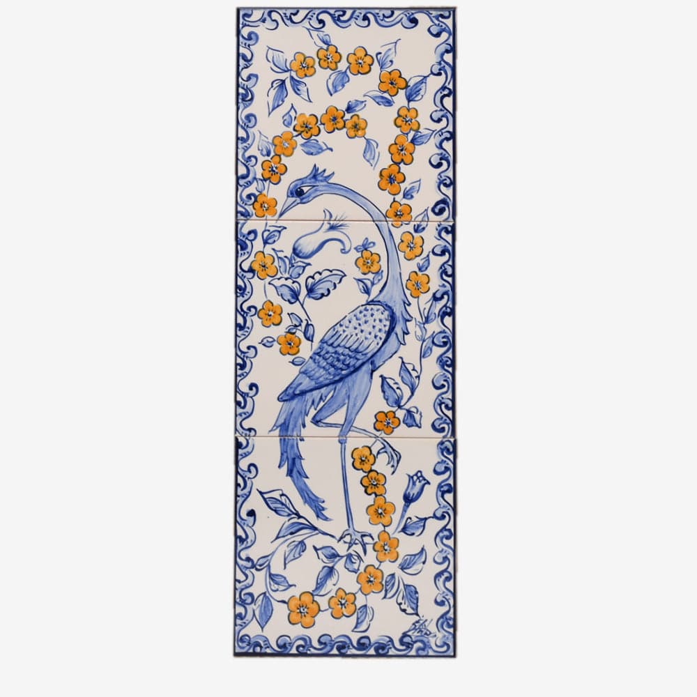 luisa-paix-o-azulejos-panneau-45x15cm-3-carreaux-18e image 3
