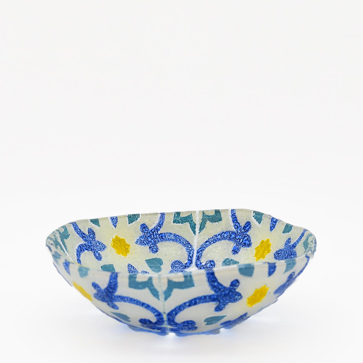 luisa-paix-o-vaisselle-portugaise-saladier-verre-marinha-grande-20-cm image 1