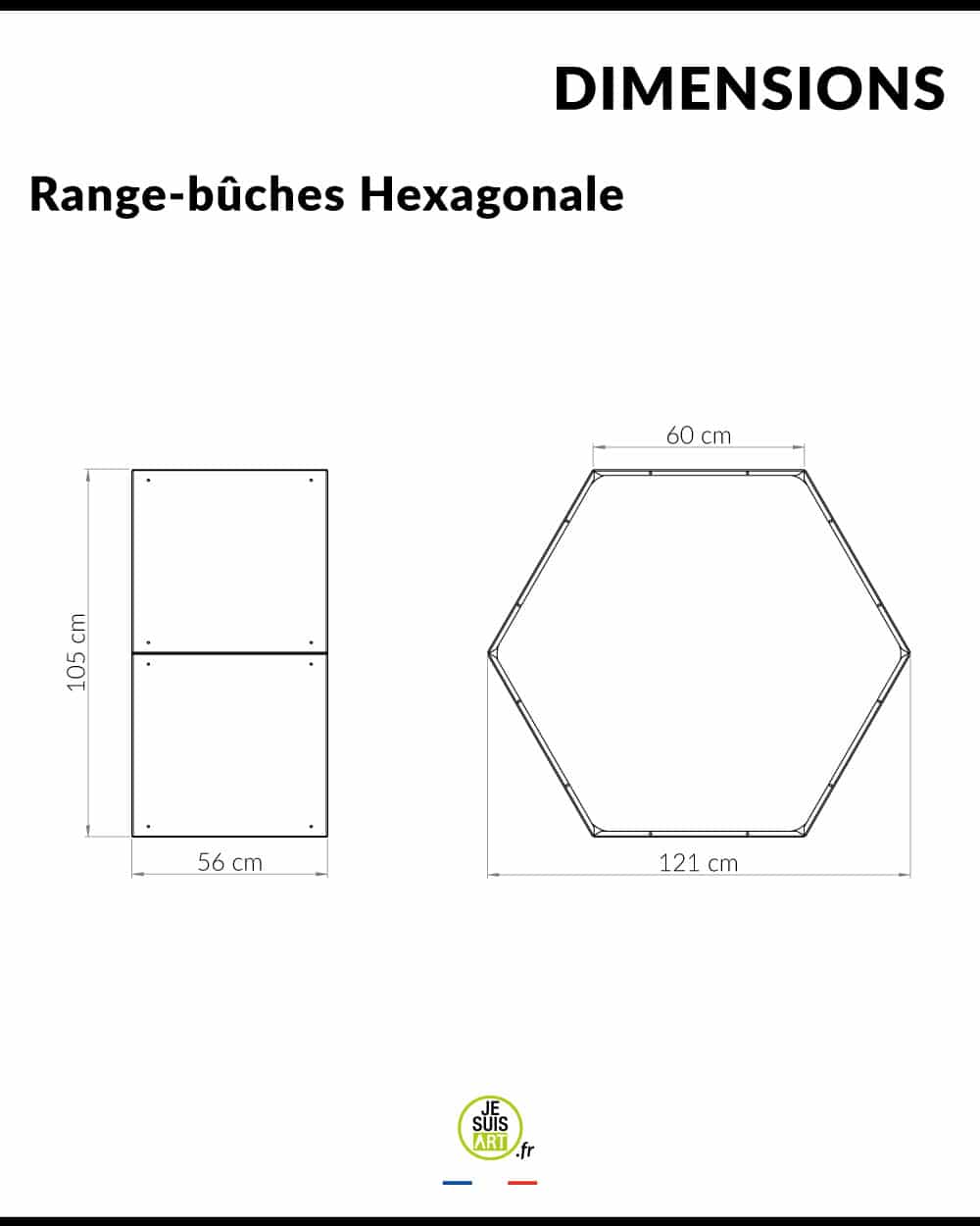 je-suis-art-range-bois-hexagonale-porte-b-ches-acier-corten image 6