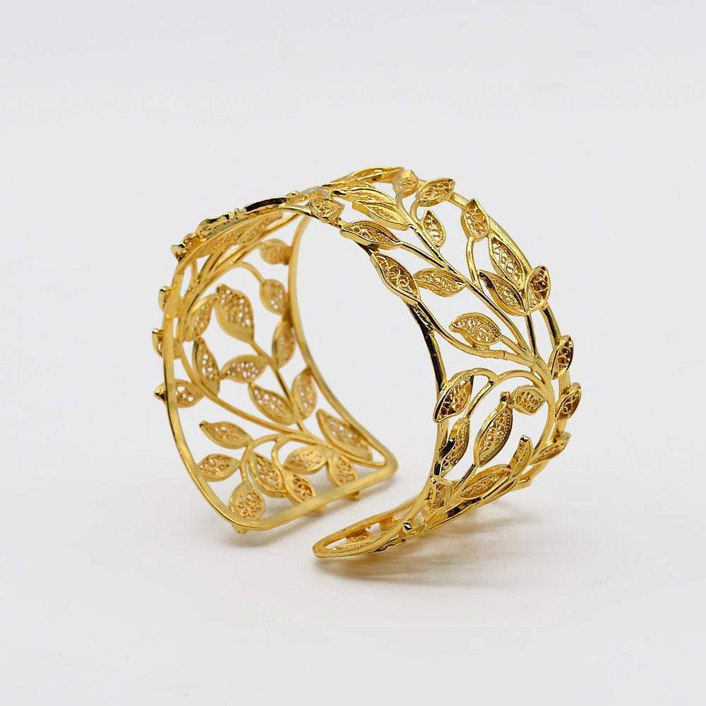 luisa-paix-o-bracelet-manchette-argent-925-dor-filigrane image 4