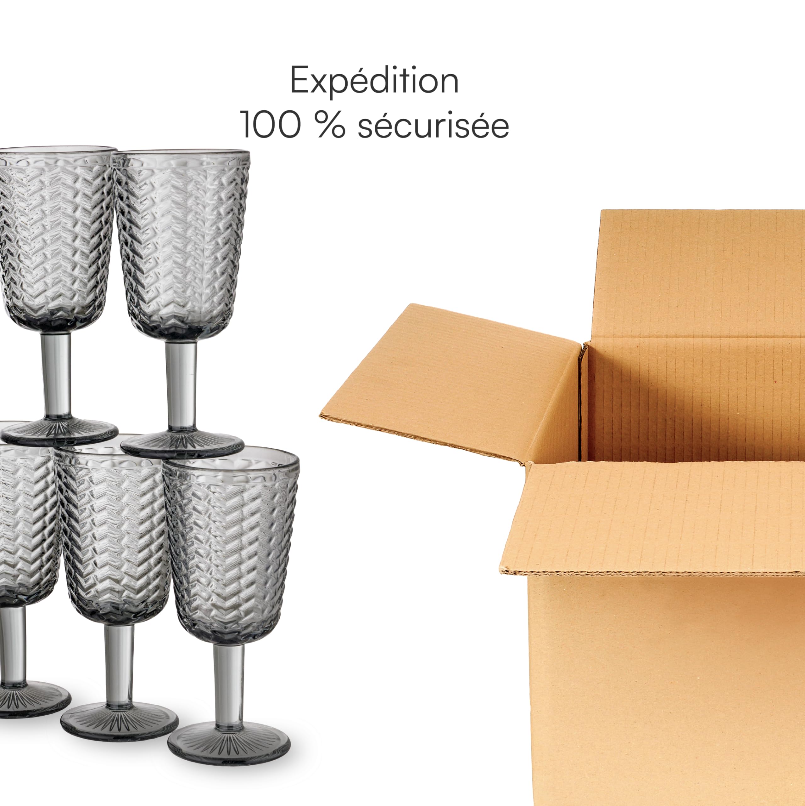baroni-home-cucina-wave-verres-27-cl-fum-lot-de-6 image 5