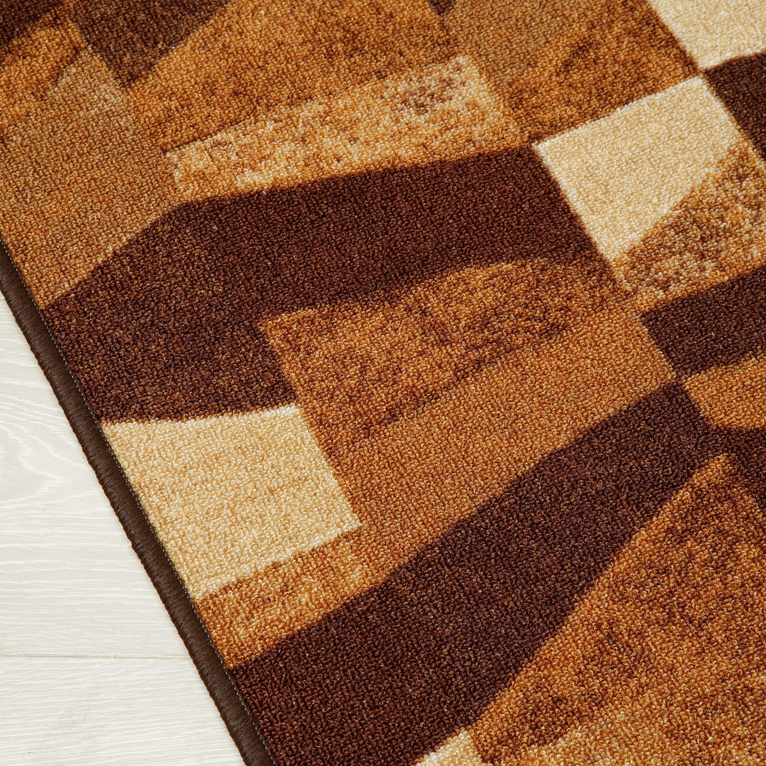baroni-home-cucina-tapis-cuisine-57x140-cm-marron-g-om-trique image 5
