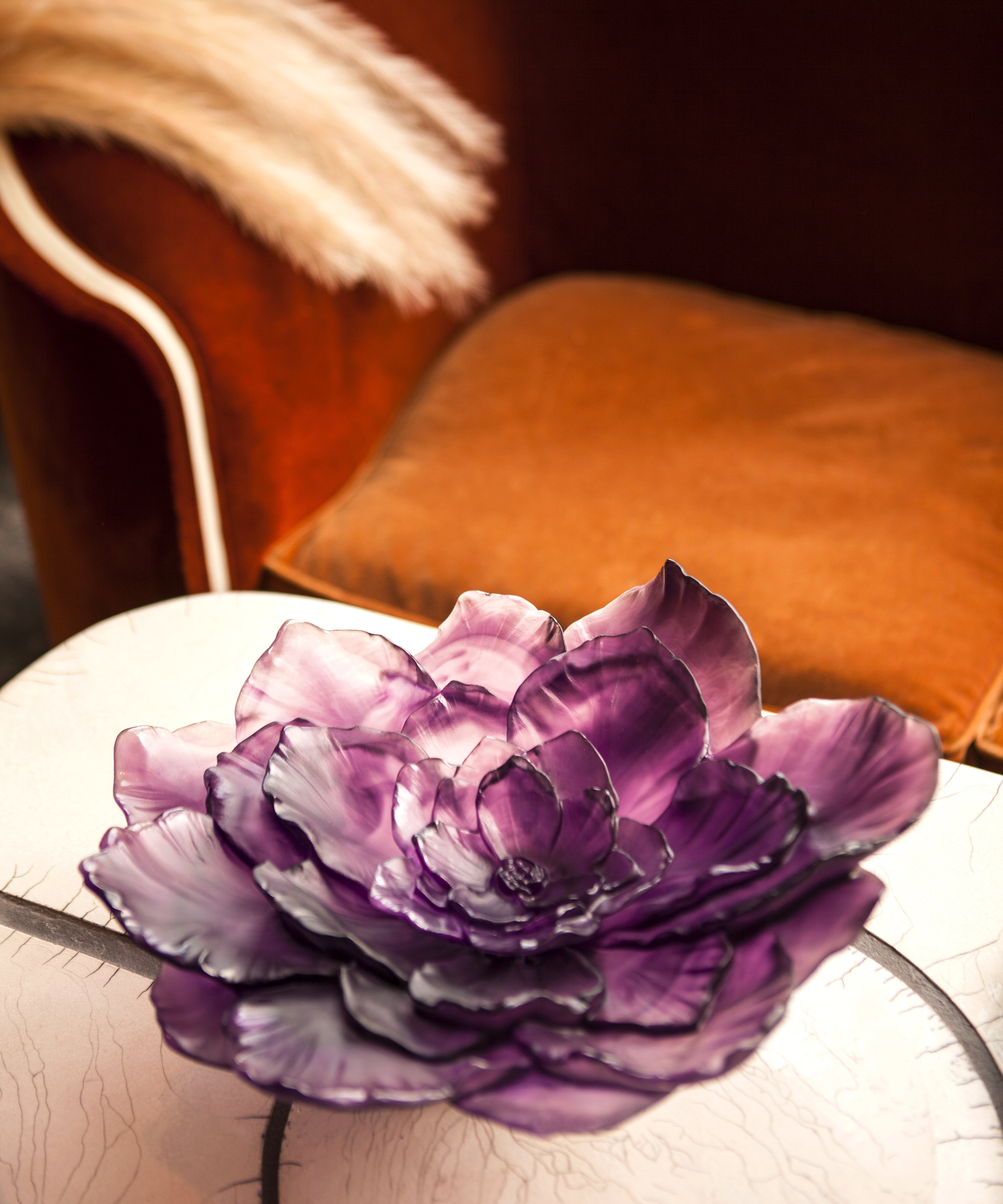 daum-univers-v-g-tal-camelia-coupe-violette-grand-mod-le image 2