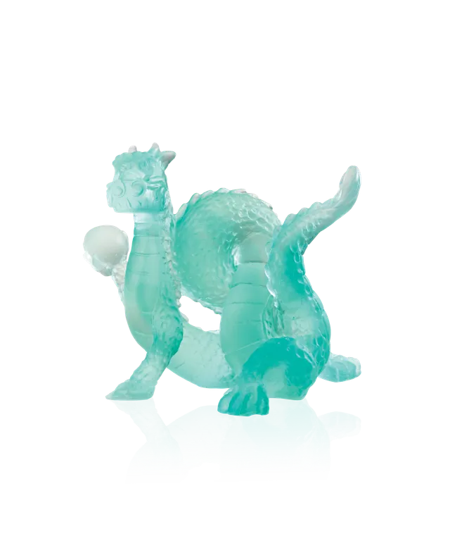 daum-univers-animalier-dragon-horoscope-sculpture-verte image 1
