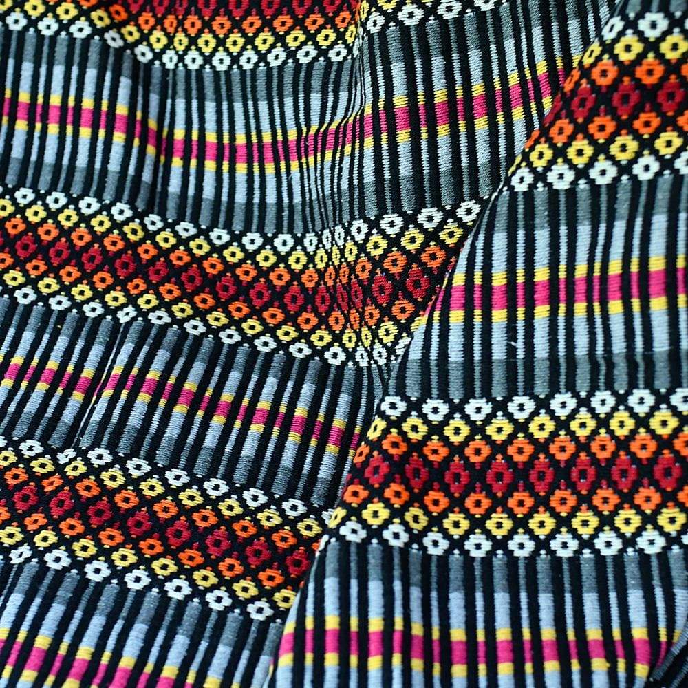 luisa-paix-o-plaid-coton-210x140-cm-gris-franges-traditionnel image 7