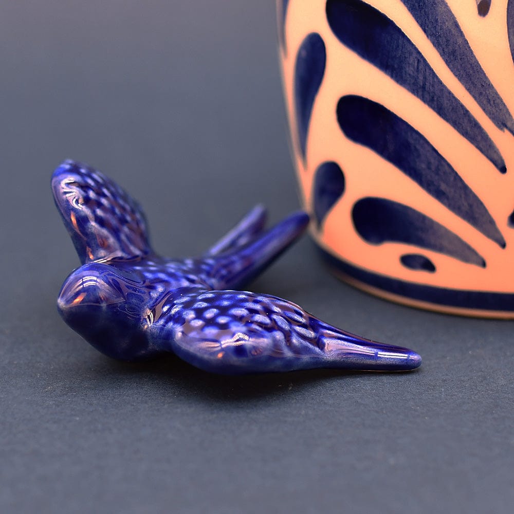 luisa-paix-o-andorinha-grand-mug-et-hirondelle-bleu-artisanale image 3