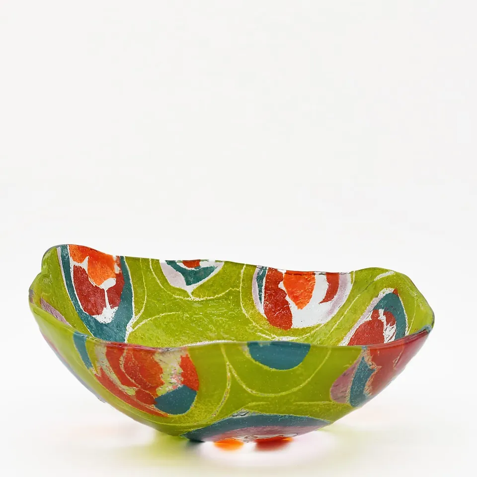 luisa-paix-o-marinha-grande-28cm-saladier-verre-fait-main image 1