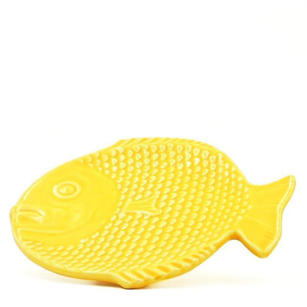 luisa-paix-o-dourada-assiette-c-ramique-jaune-22x20-cm image 1