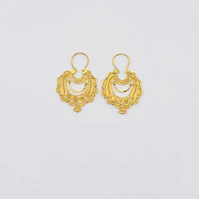 luisa-paix-o-boucles-d-oreilles-filigrane-argent-dor-4-cm image 1