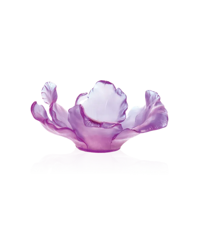 daum-univers-v-g-tal-tulipe-coupe-ultraviolet-cristal image 1