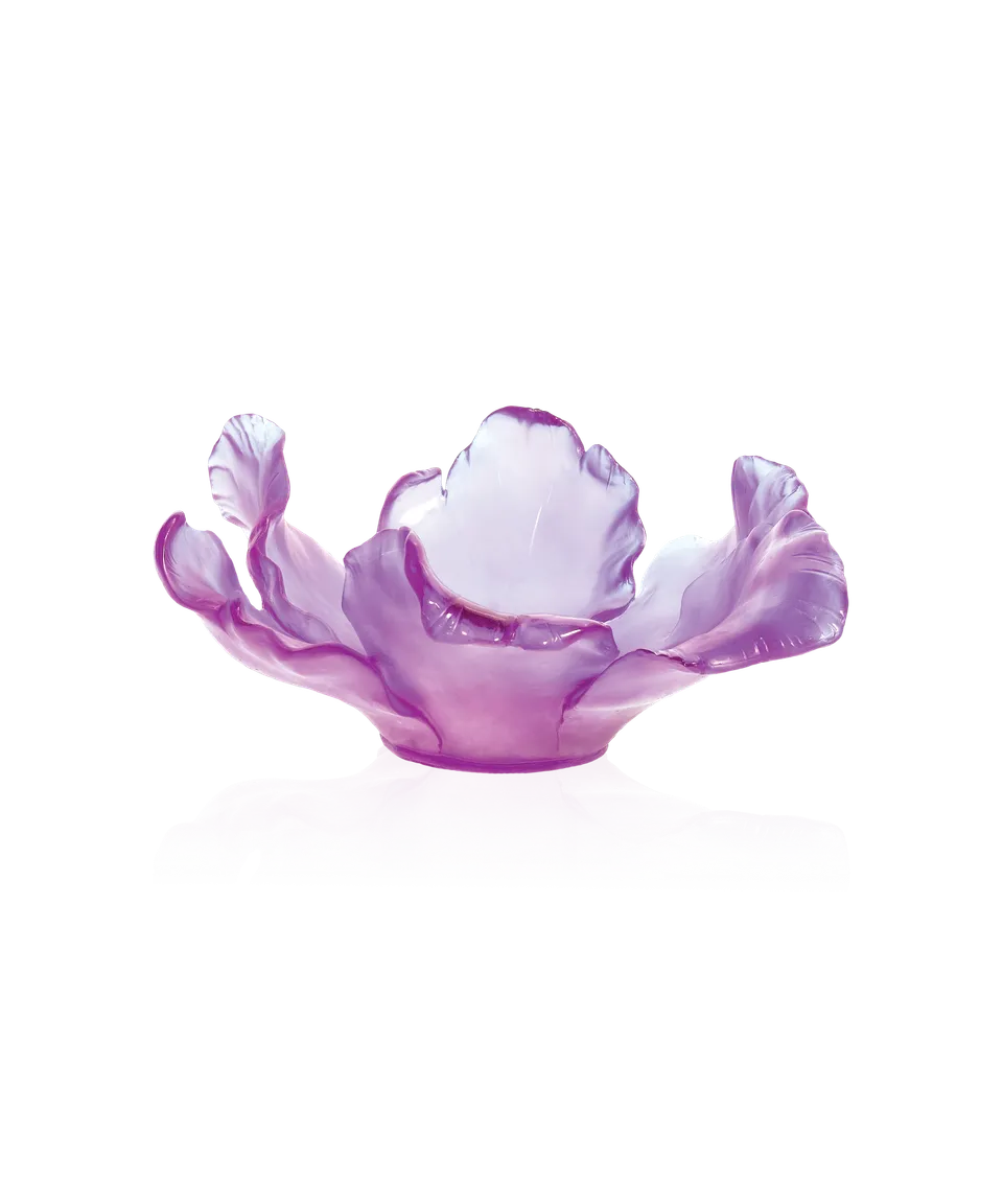 daum-univers-v-g-tal-tulipe-coupe-ultraviolet-cristal image 1