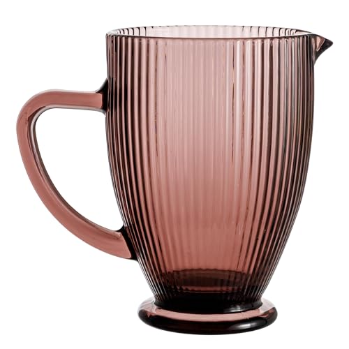 baroni-cucina-carafe-verre-rose-1l-anti-goutte image 6