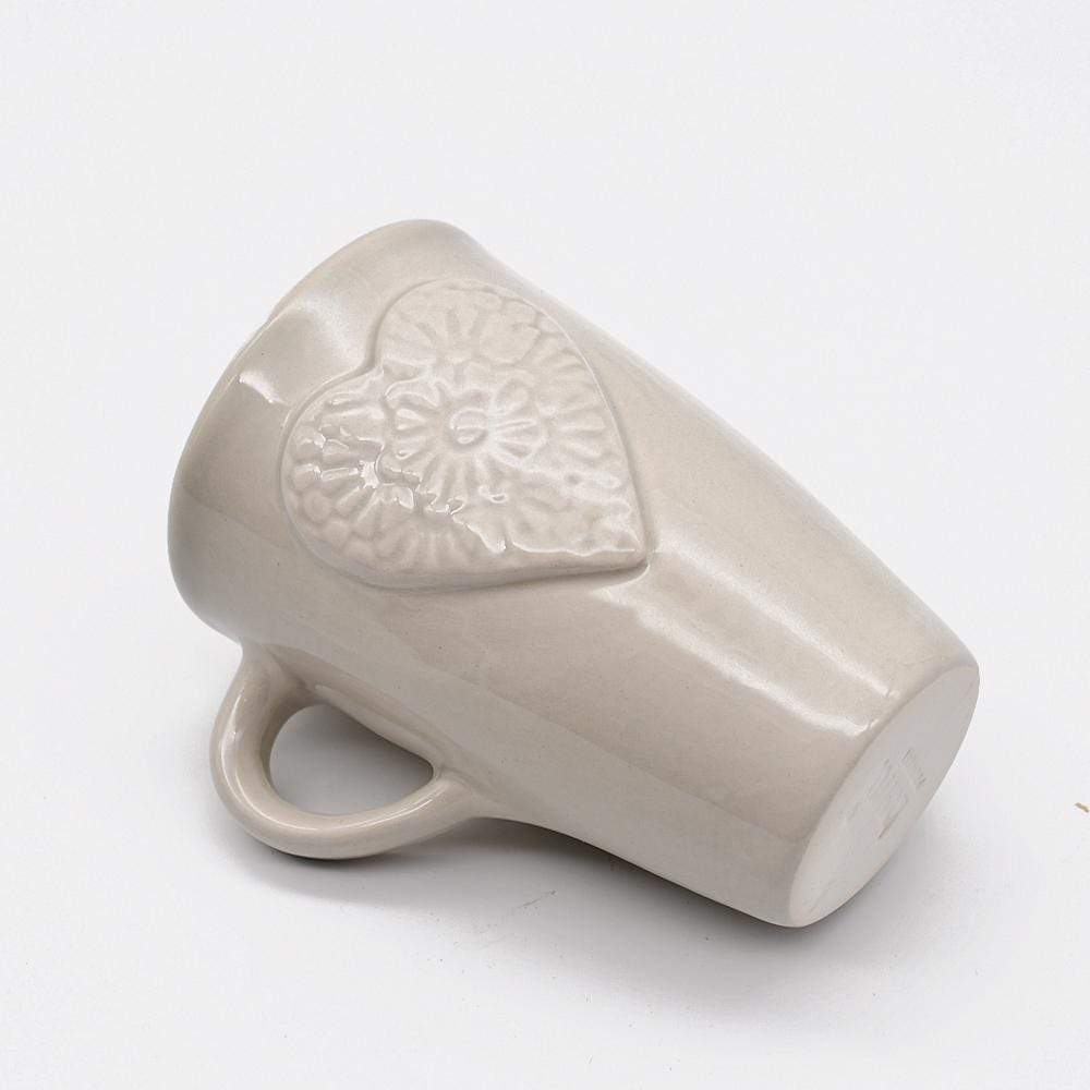 luisa-paix-o-flor-mug-c-ramique-beige-fait-main-9-cm image 2