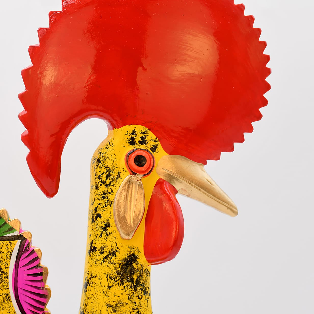 luisa-paix-o-coq-de-barcelos-40-cm-jaune-pi-ce-unique image 5