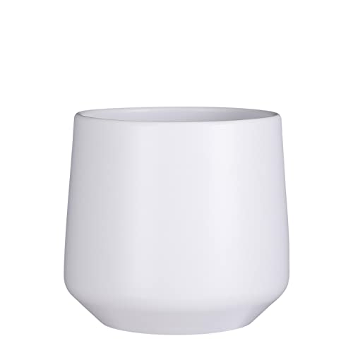mica-decorations-amber-pot-blanc-mat-h26-x-28-cm image 5