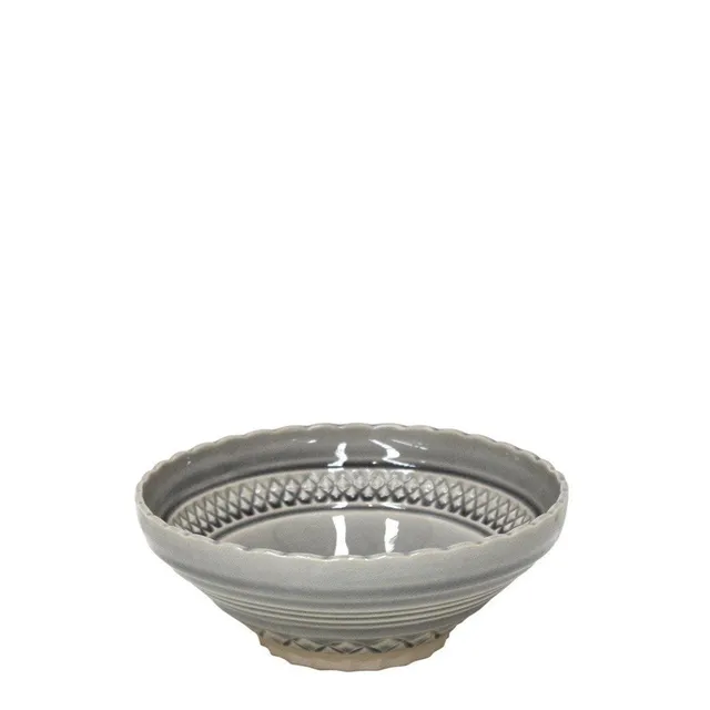 luisa-paix-o-cristal-bol-gr-s-gris-18-cm-0-65-l image 1
