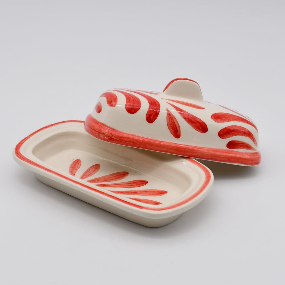 luisa-paix-o-vaisselle-portugaise-beurrier-andorinha-rouge-17-cm image 4