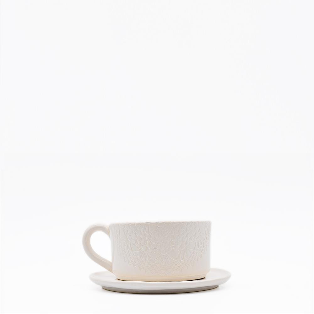 luisa-paix-o-carimbada-tasse-et-sous-tasse-blanche-12-cm-c-ramique image 1