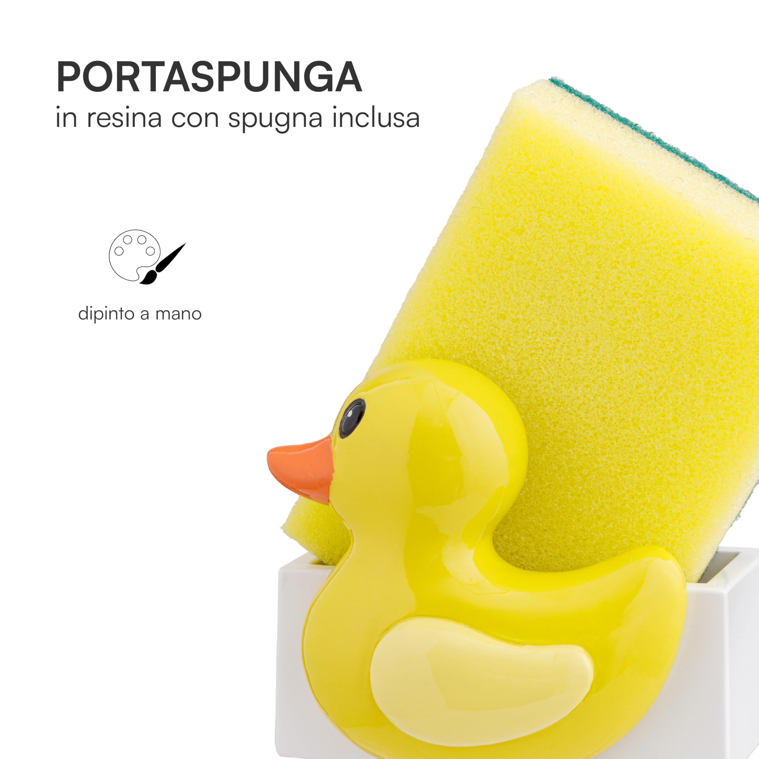 baroni-home-cucina-porte-ponge-cuisine-canard-jaune-8-5x7x12-cm image 4
