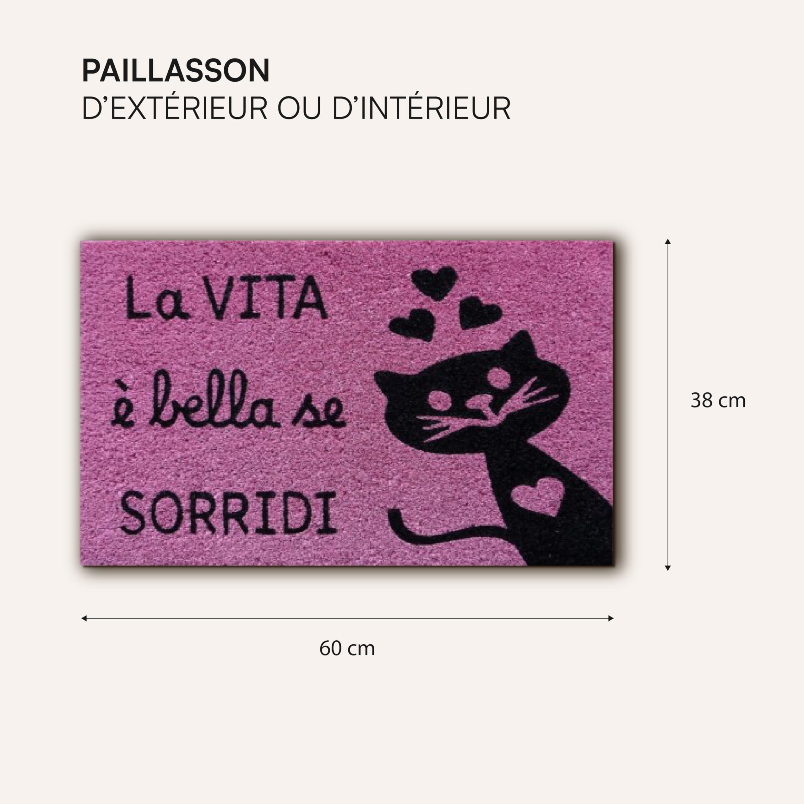 baroni-home-tessile-casa-paillasson-coco-rose-60x38-cm image 3