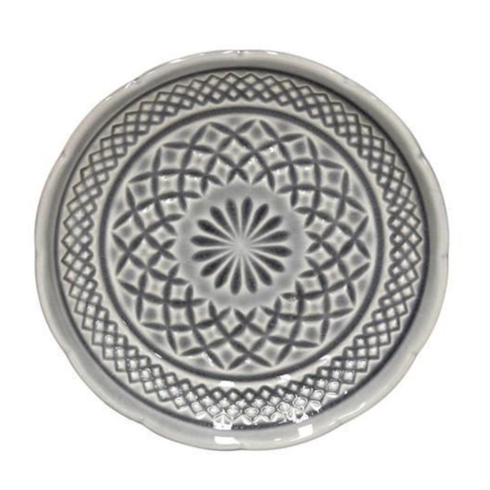 luisa-paix-o-cristal-petite-assiette-gr-s-grise-15cm image 2