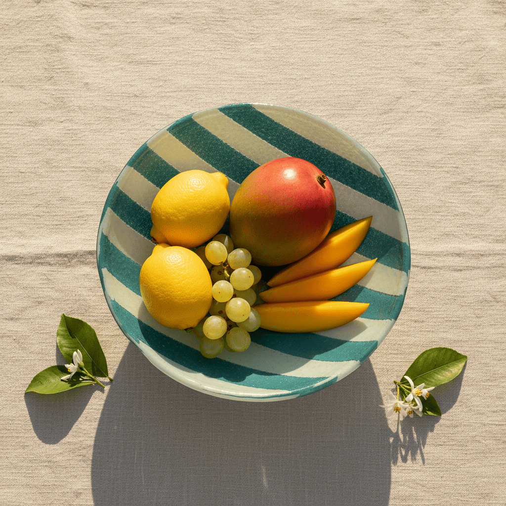 luisa-paix-o-marinha-grande-saladier-verre-turquoise-20cm image 2
