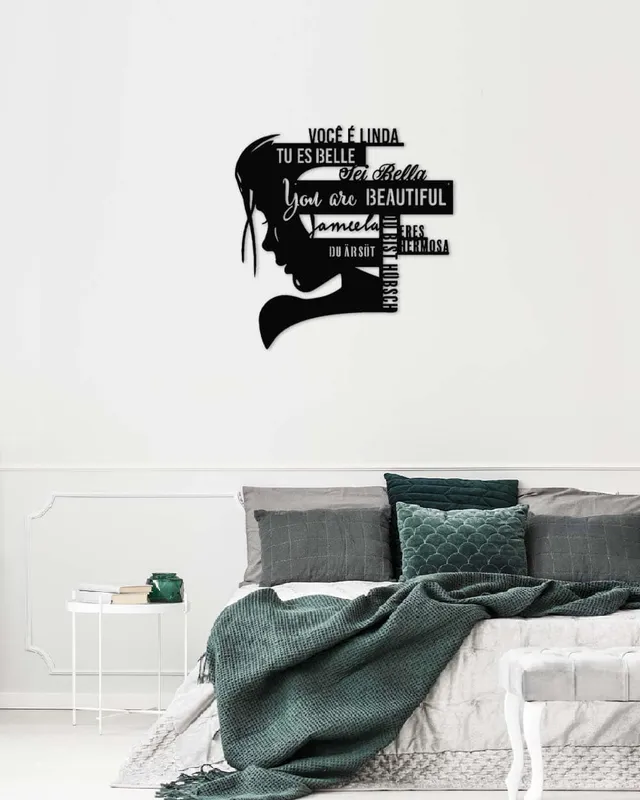 je-suis-art-citations-illustr-es-you-are-beautiful-tableau-m-tal image 1