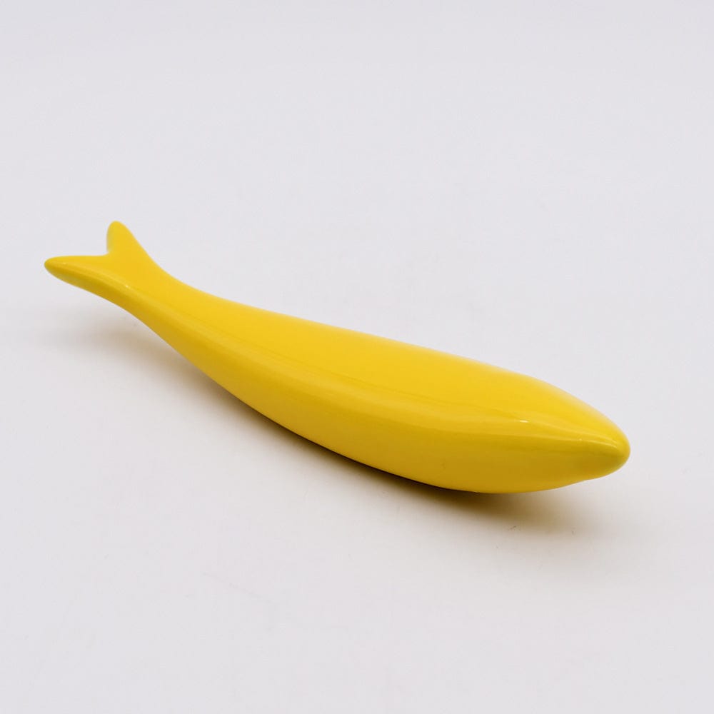 luisa-paix-o-sardine-lisse-c-ramique-jaune-20-cm image 2