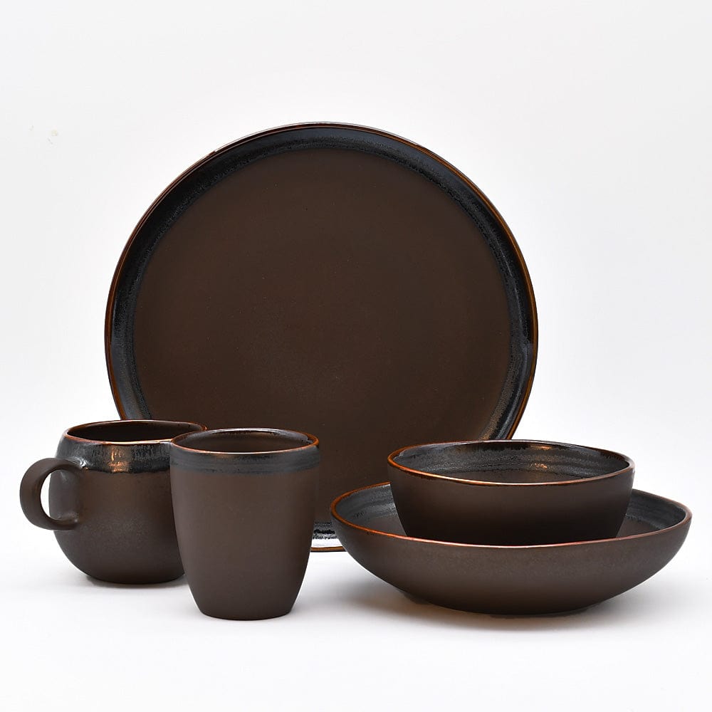 luisa-paix-o-caf-assiette-gr-s-22-cm-marron-dessert image 6