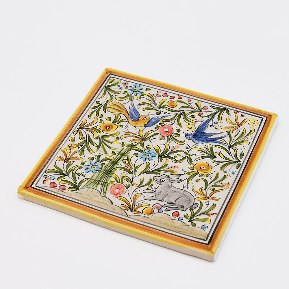 luisa-paix-o-azulejo-coimbra-10x10cm-carreau-bleu image 3