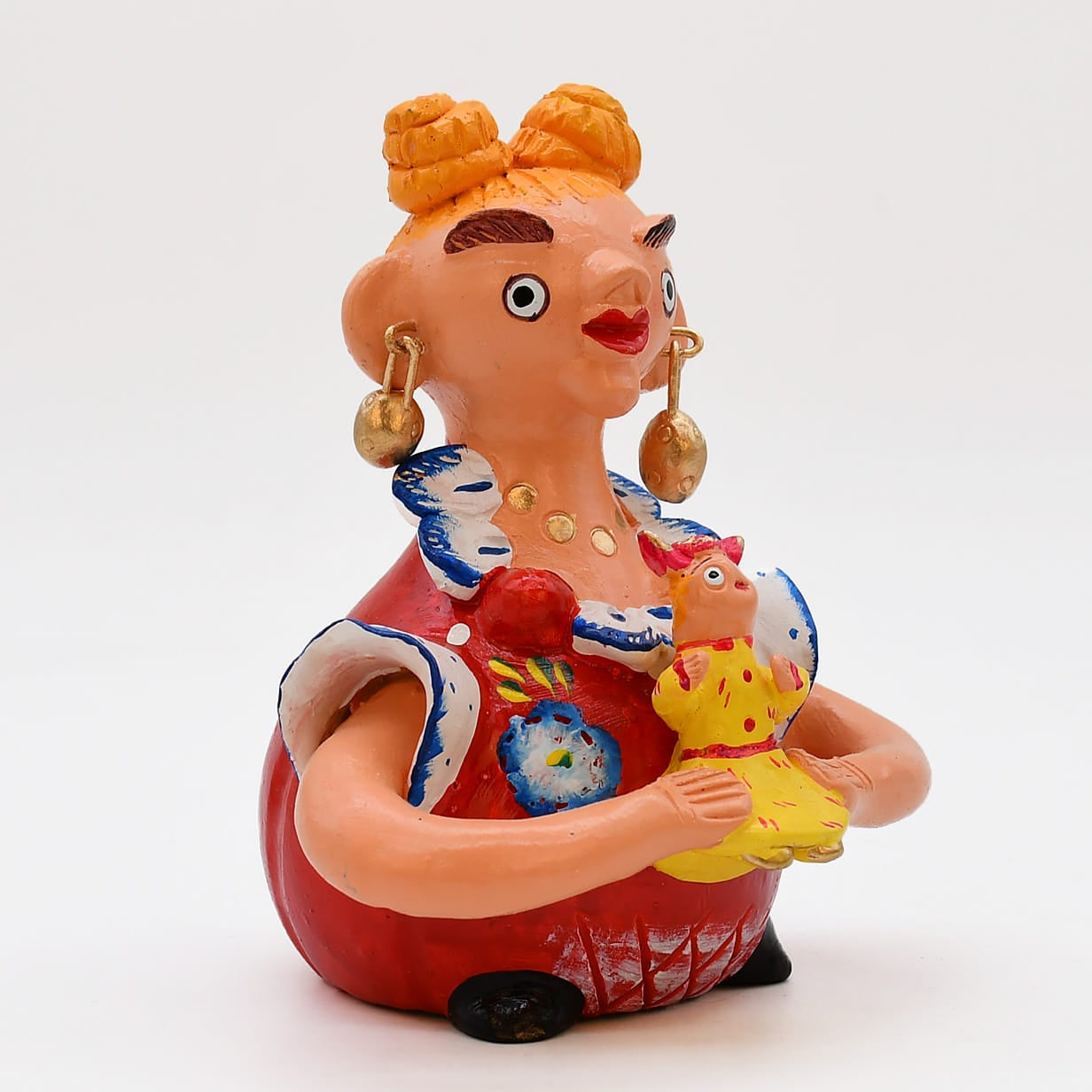 luisa-paix-o-boneca-barriguda-17cm-figurine-artisanale-sign-e image 3