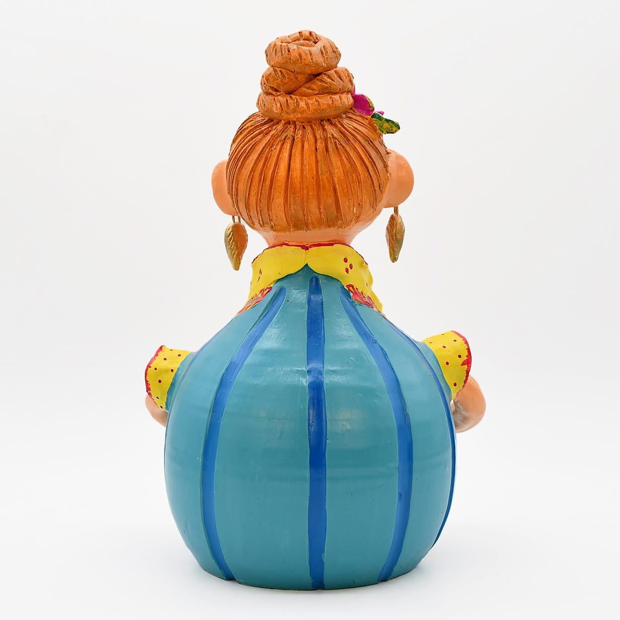 luisa-paix-o-boneca-barriguda-40cm-figurine-c-ramique-pi-ce-unique image 5