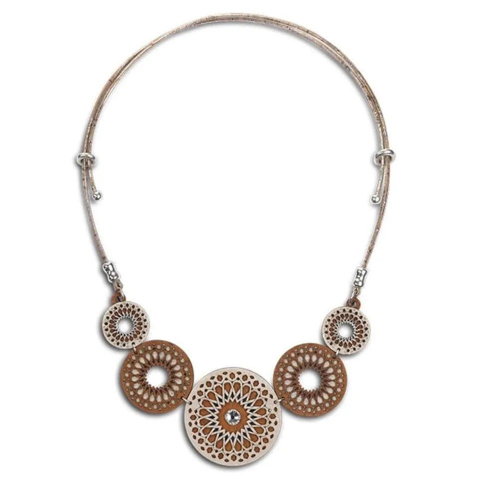 luisa-paix-o-disco-collier-li-ge-4-disques-r-glable image 1