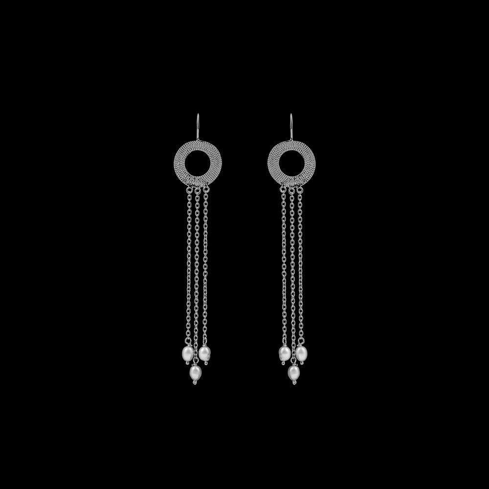 luisa-paix-o-circulo-boucles-d-oreille-argent-perles-7-cm image 4