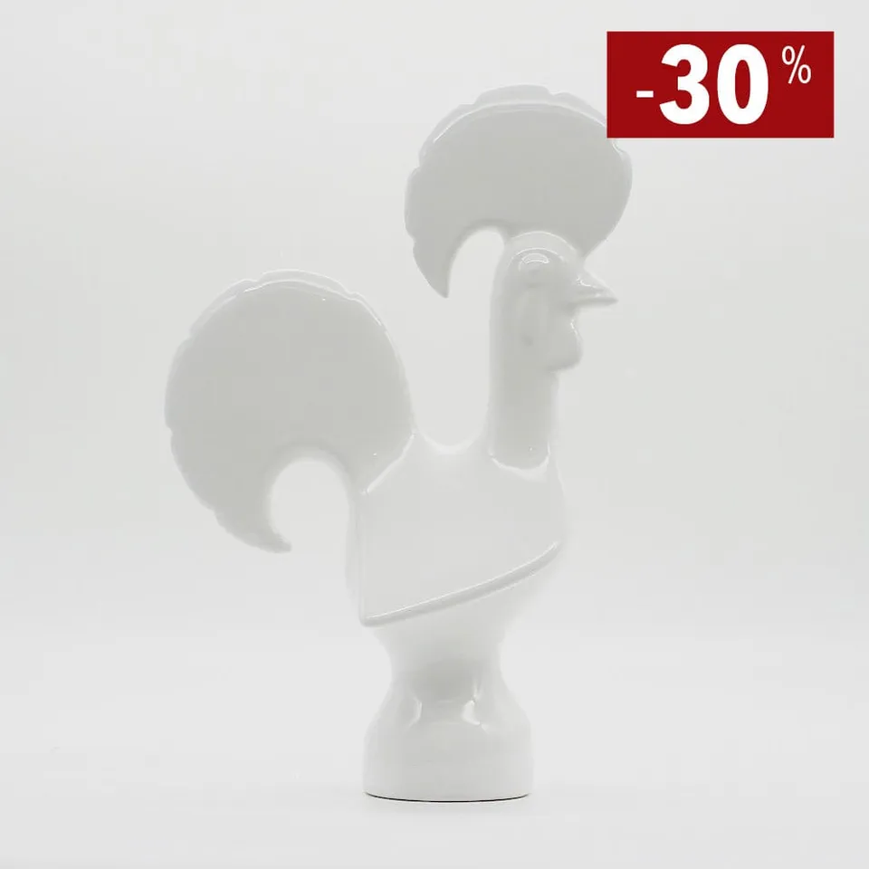 luisa-paix-o-coq-de-barcelos-figurine-c-ramique-blanc-9-cm image 1