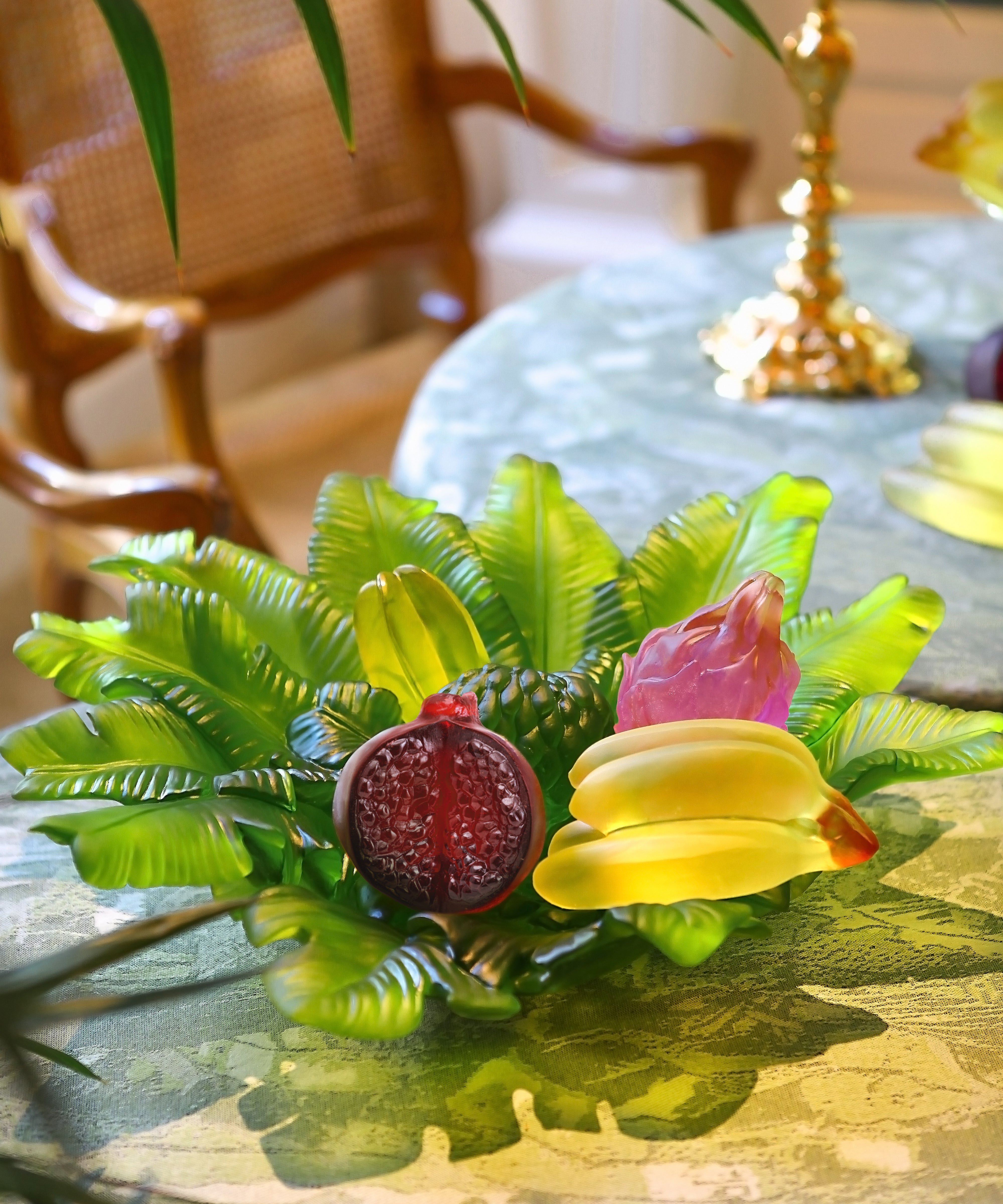 daum-univers-v-g-tal-tutti-frutti-bananes-sculpture-jaune-299-ex image 4