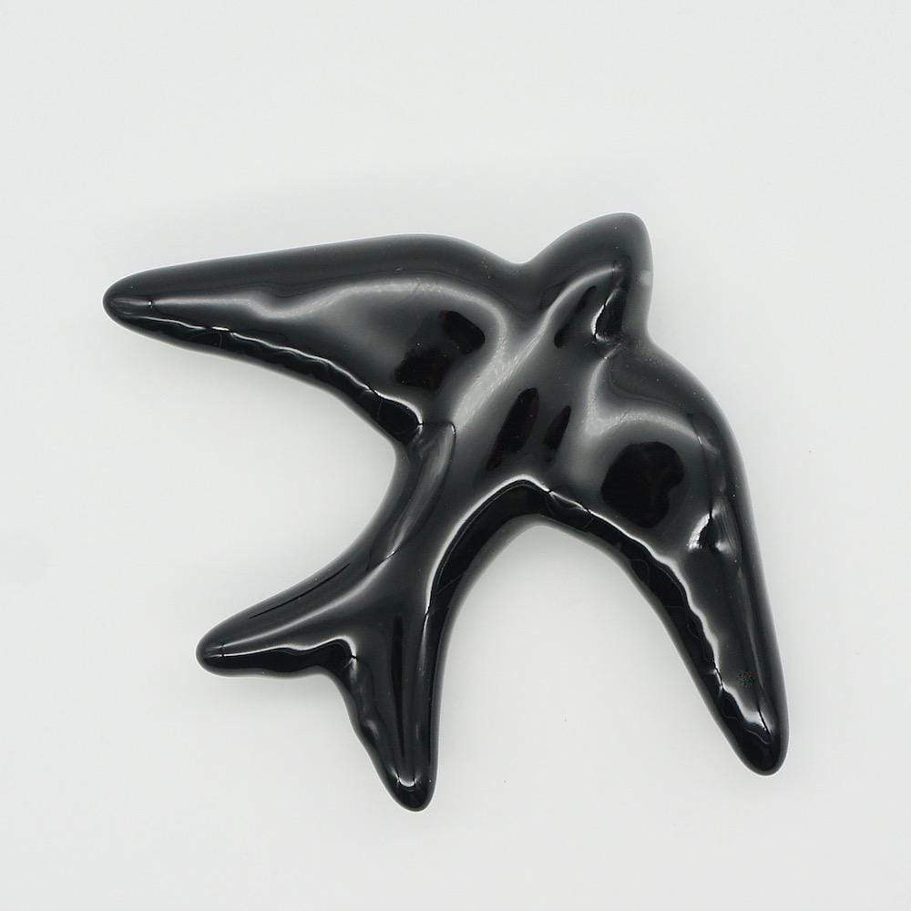 luisa-paix-o-hirondelle-traditionnelle-noire-d-co-murale-8cm image 2