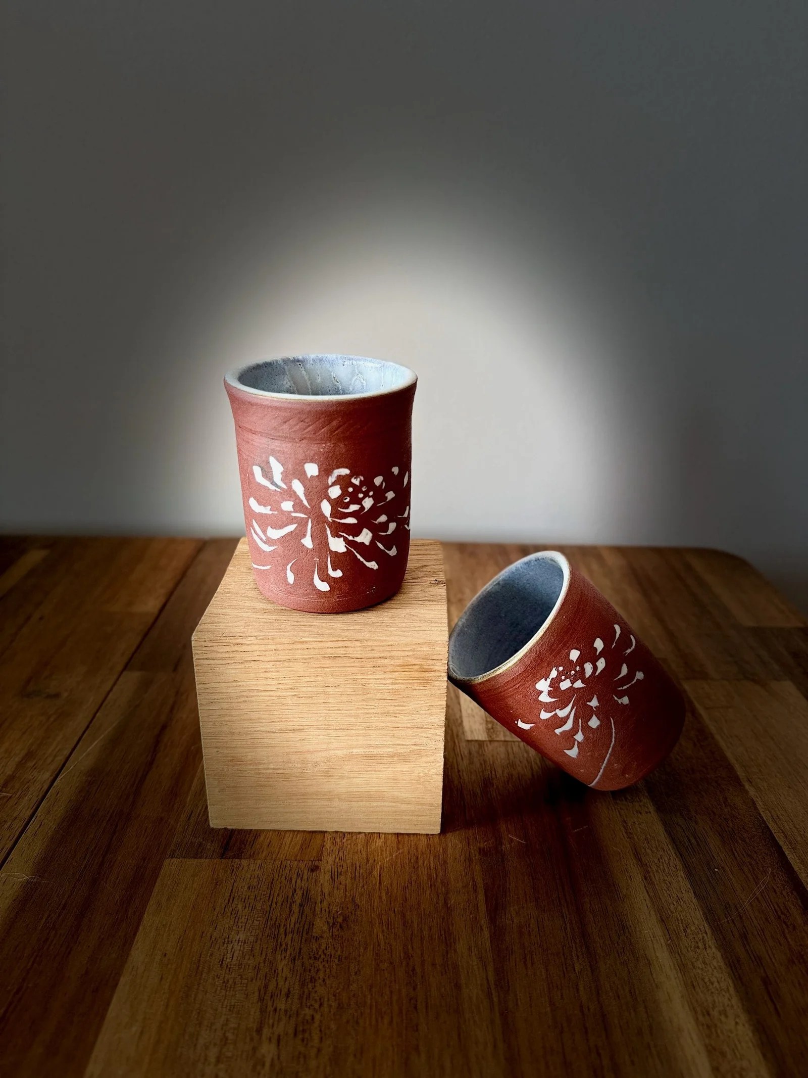 l-atelier-c-grains-de-riz-duo-tasses-gr-s-rouge-15-cl image 5