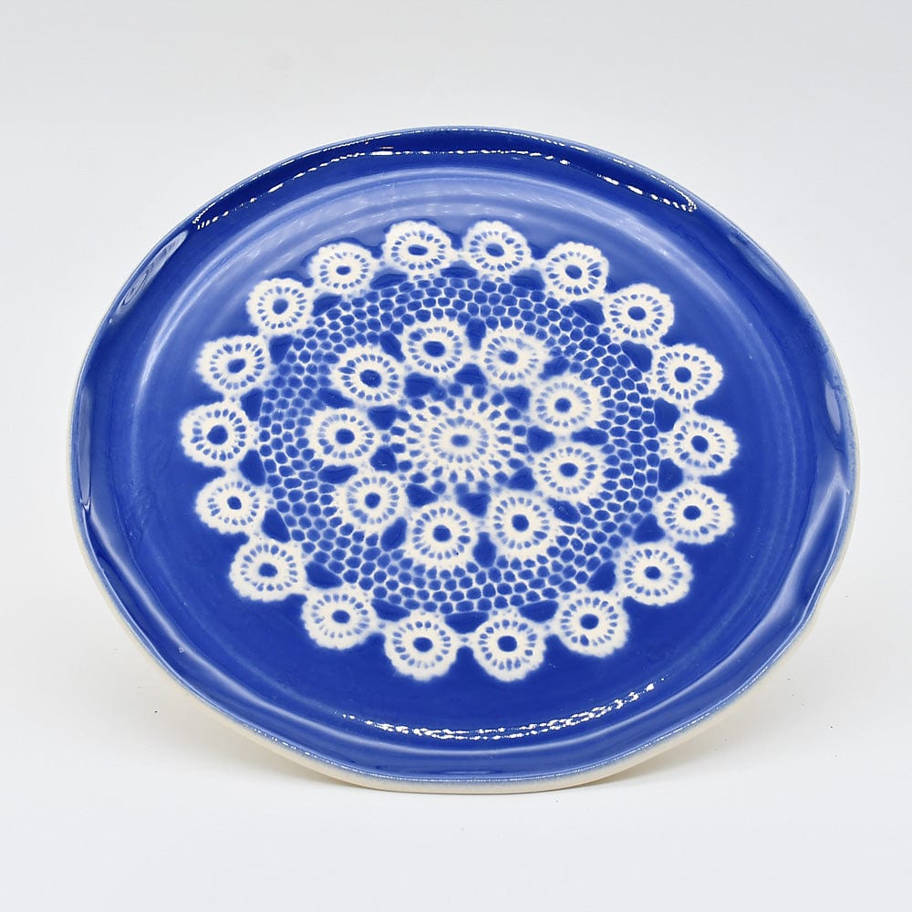 luisa-paix-o-vaisselle-portugaise-renda-plateau-dessert-bleu-22cm image 6