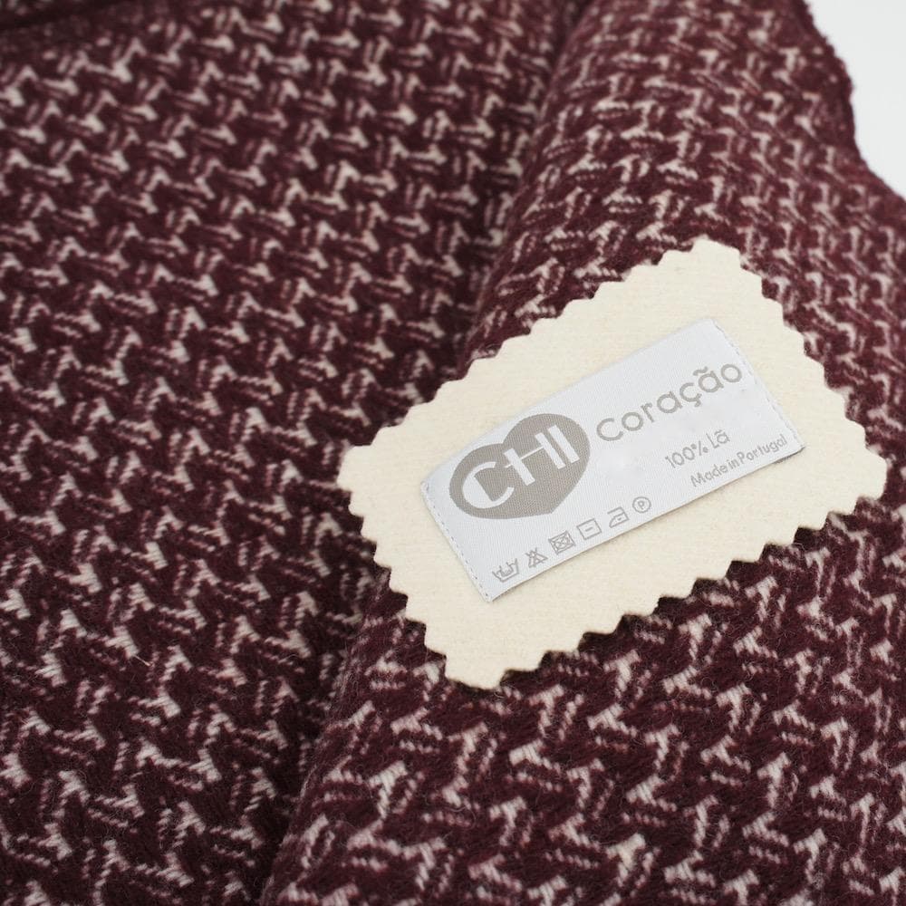 luisa-paix-o-plaid-andorinha-laine-bordeaux-beige-130x170-cm image 2