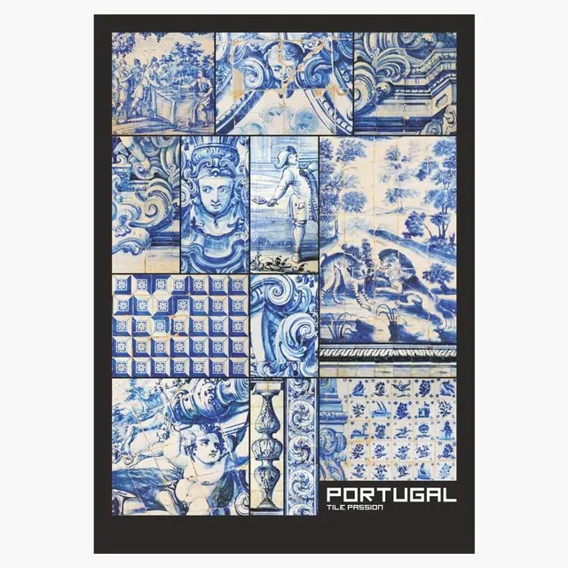 luisa-paix-o-tile-passion-affiche-azulejos-lisbonne-69x49-cm image 1