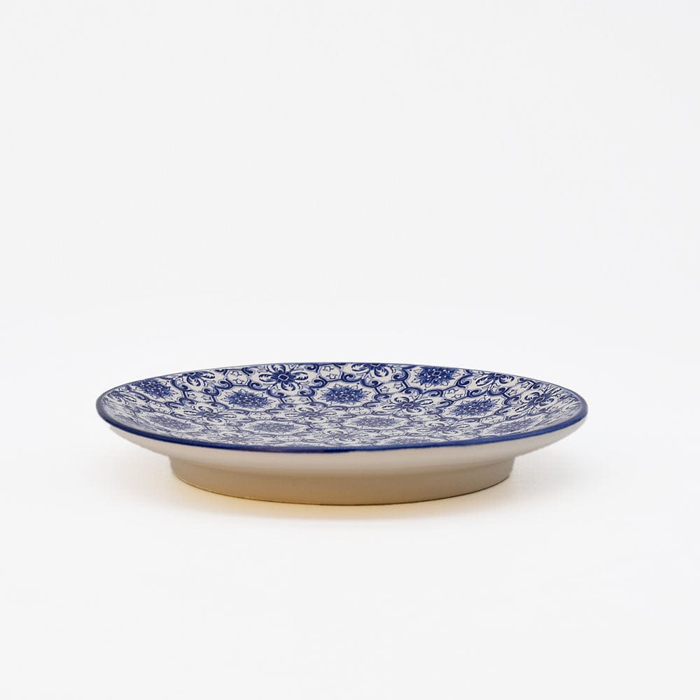luisa-paix-o-padr-o-assiette-c-ramique-bleu-15cm image 3